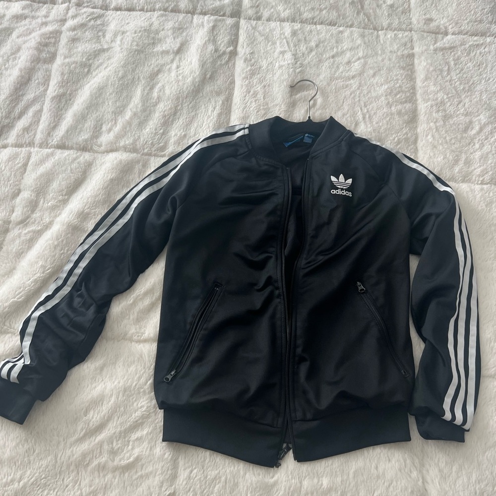Adidas Men's Black Track Jacket